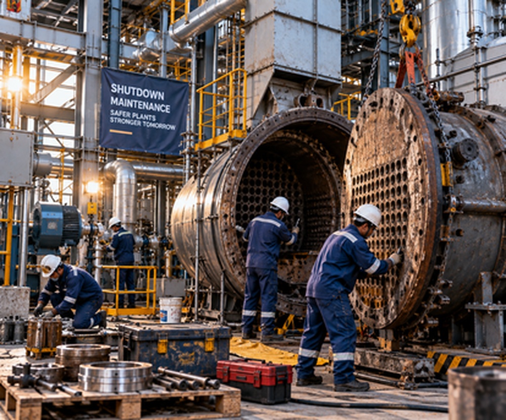 Annual Shutdown & Complete Re-tubing of 210 MW Utility Boiler