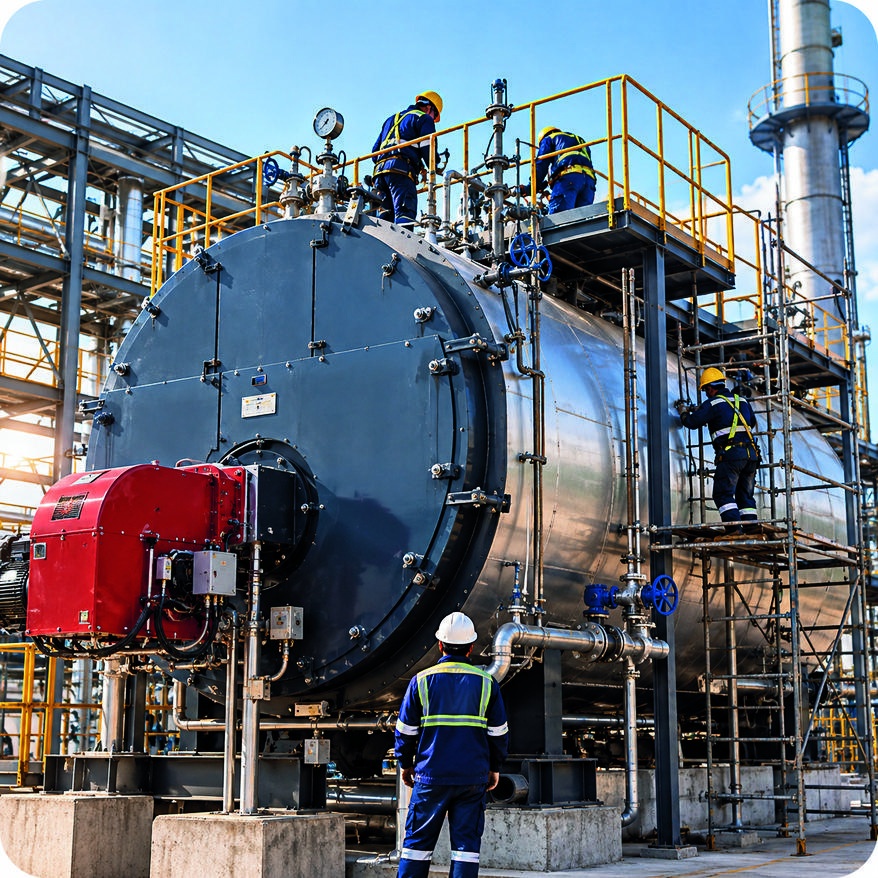 Boiler Erection with Balance of Plant (BOP)